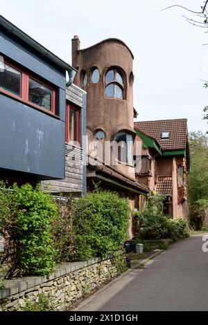 Intorno a St Werburgh, un sobborgo di Bristol, Regno Unito Foto Stock