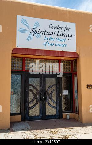 Il centro per la vita spirituale nel centro di Las Cruces, NEW MEXICO Foto Stock