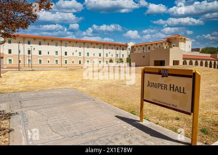 Juniper Hall nel campus della New Mexico State University a Las Cruces, NEW MEXICO Foto Stock