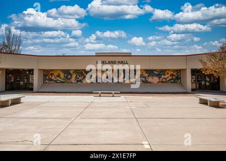 Breland Hall nel campus della New Mexico State University a Las Cruces, NEW MEXICO Foto Stock