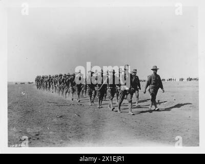 Pancho Villa Expedition (1916) - foto della fanteria durante l'escursione vicino a San Antonio CA. Maggio 1916 Foto Stock