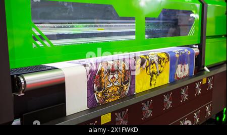 T-shirt da stampa a sublimazione Foto Stock