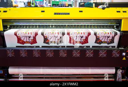 T-shirt da stampa a sublimazione Foto Stock