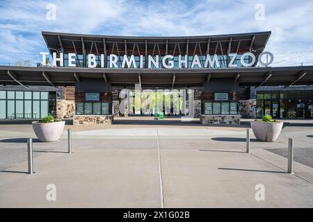 Lo zoo di Birmingham, Alabama. (USA) Foto Stock