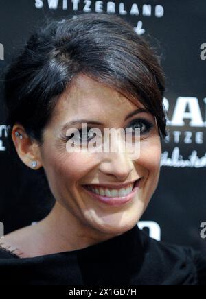 Inaugurazione della mostra "Life" del fotografo Manfred Baumann a Vienna il 15 settembre 2011. Nella foto: L'attrice Lisa Edelstein. - 20110915 PD3183 - Rechteinfo: Diritti gestiti (RM) Foto Stock