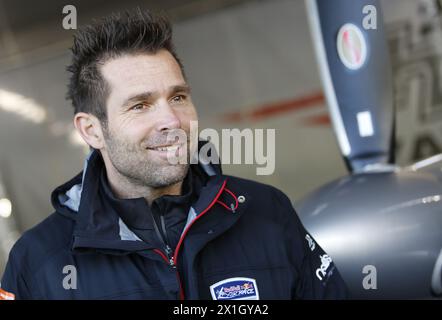 Le qualifiche della finale della Red Bull Air Race si sono svolte a Spielberg, in Austria, il 25 ottobre 2014. - 20141025 PD0334 - Rechteinfo: Diritti gestiti (RM) Foto Stock