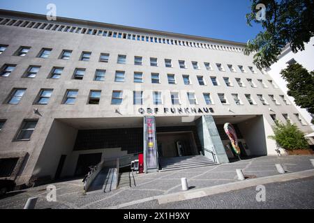 Radiokulturhaus - uno studio di trasmissione di Österreich 1 (Ö1), una stazione radio austriaca, uno dei quattro canali nazionali gestiti dall'emittente pubblica austriaca ORF, a Vienna, Austria, l'8 settembre 2017. Il canale è stato lanciato il Ö1 ottobre 1967. Ö1 trasmette da Funkhaus Wien su Argentinierstrasse nel quartiere Wieden di Vienna. Quest'anno il canale festeggia il 50 ° anniversario. - 20170908 PD19768 - Rechteinfo: Diritti gestiti (RM) Foto Stock