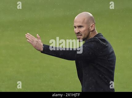 Allenatore Christian Ilzer (Austria) durante la partita della Bundesliga, prima partita finale dell'Europa League, tra FK Austria Vienna - TSV Prolactal Hartberg l'11 luglio 2020 a Vienna, Austria. - 20200711 PD3552 - Rechteinfo: Diritti gestiti (RM) Foto Stock