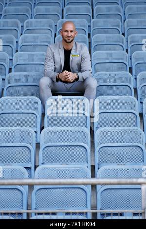 Christian Ilzer durante la presentazione del nuovo capo-allenatore del SK Puntigamer Sturm Graz a Graz, Austria, il 28 luglio 2020. - 20200728 PD2631 - Rechteinfo: Diritti gestiti (RM) Foto Stock