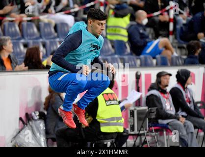 Partita amichevole internazionale di calcio tra il Red Bull Salzburg e il Barcellona alla Red Bull Arena di Salisburgo, Austria, il 4 agosto 2021. Immagine: Yosuf Demir (FC Barcelona) - 20210804 PD27279 - Rechteinfo: Rights Managed (RM) Foto Stock