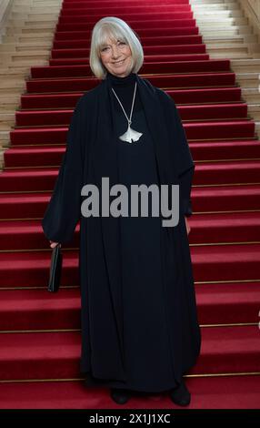 L'attrice austriaca Erika PLUHAR durante il Romy Gala 2019 a Vienna, 13 aprile 2019. The Romy è un premio televisivo in onore dell'attrice austriaca Romy Schneider ed è stato creato nel 1990 dal quotidiano austriaco Kurier. - 20190413 PD12636 - Rechteinfo: Diritti gestiti (RM) Foto Stock