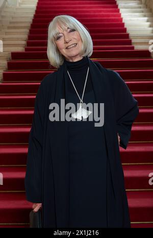 L'attrice austriaca Erika PLUHAR durante il Romy Gala 2019 a Vienna, 13 aprile 2019. The Romy è un premio televisivo in onore dell'attrice austriaca Romy Schneider ed è stato creato nel 1990 dal quotidiano austriaco Kurier. - 20190413 PD12631 - Rechteinfo: Rights Managed (RM) Foto Stock