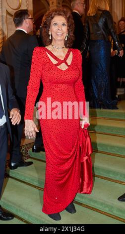 Gala del Premio culturale europeo all'Opera di Vienna, Austria, 20 ottobre 2019. IMMAGINE: Sophia Loren - 20191020 PD13675 - Rechteinfo: Rights Managed (RM) Foto Stock