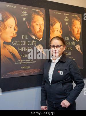 Anteprima del film ' Die Geschichte meiner Frau ' al Votiv Kino di Vienna, Austria, il 1° novembre. 2021. IMMAGINE: Ildiko ENYEDI - 20211101 PD15117 - Rechteinfo: Rights Managed (RM) Foto Stock