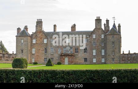 Balcaskie è una casa di campagna del XVII secolo a Fife, in Scozia Foto Stock