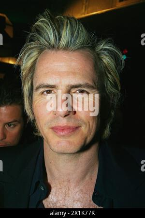 DURAN DURAN LANCIA IL LORO NUOVO ALBUM 'ASTRONAUT', SYDNEY, AUSTRALIA 23 AGOSTO 2004-JOHN TAYLOR-PICS : PAUL LOVELACE Foto Stock