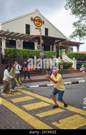 John Angerson 2024. Malacca, Malesia, Foto Stock