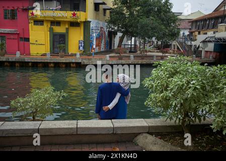 John Angerson 2024. Malacca, Malesia, Foto Stock