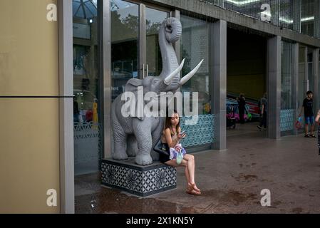 John Angerson 2024. Malacca, Malesia, Foto Stock