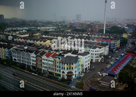 John Angerson 2024. Malacca, Malesia, Foto Stock