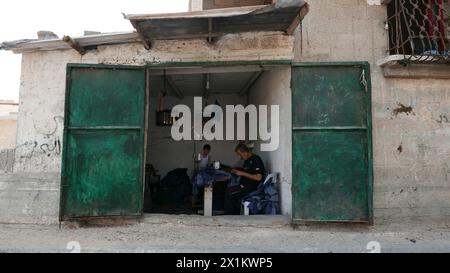 Il campo di Ash-Shati a Gaza City, Striscia di Gaza, nel 2019 Foto Stock