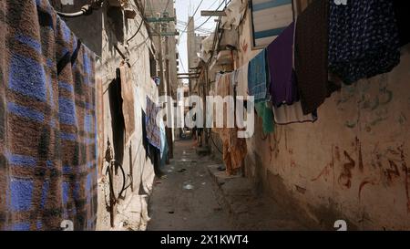 Il campo di Ash-Shati a Gaza City, Striscia di Gaza, nel 2019 Foto Stock