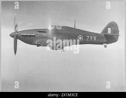 HURRICANE (HAWKER) MARK IIC - motore Rolls-Royce XX. N. 247 (Cina-Regno Unito) Squadron RAF, Foto Stock