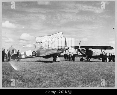 HURRICANE (HAWKER) MARK IIC - motore Rolls-Royce XX. L’ultimo aereo Hurricane costruito, con un predecessore, un Hawker Hart del 1929, Foto Stock