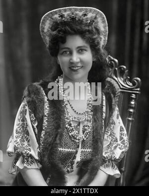 Lilly Walleni i titelrollen i Daria, Kungliga Operan 1907 Foto Stock