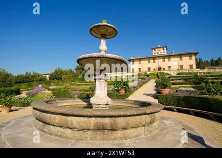 Villa la Pietraia. Firenze. Toscana. Italia Foto Stock