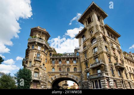 Palazzo degli Ambasciatori. Quartiere Coppedè. Roma. Lazio. Italia Foto Stock