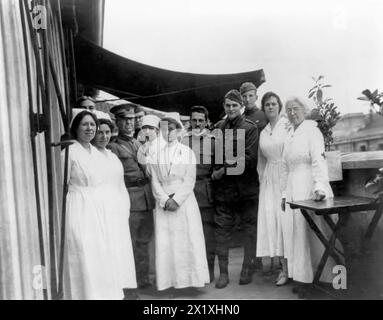 Ospedale della Croce Rossa americana, Milano, Italia - tra il 1917 e il 1919 Foto Stock