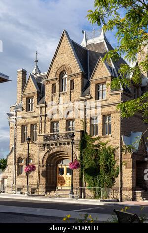 Carleton Place, Canada - 13 agosto 2023: Edificio del municipio a Carleton Place, Ontario Foto Stock