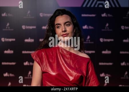 Julia Colom, nominata per il miglior album in catalano, ai MIN Independent Music Awards 2024, Saragozza, Spagna Foto Stock