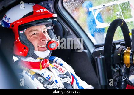 BONATO Yoann, BOULLOUD Benjamin, Citroen C3 Rally2, ritratto durante il Rallye Rhone Charbonnieres 2024, 2° round del Championnat de France des Rallyes 2024, dal 18 al 20 aprile a Charbonnieres-les-Bains, Francia Foto Stock