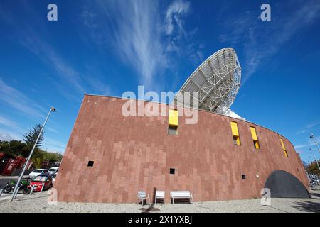 Telescopio, Museo de la Ciencia y el Cosmos, Museo della Scienza, San Cristobal de la Laguna, Tenerife, Isole Canarie, Spagna. Foto Stock