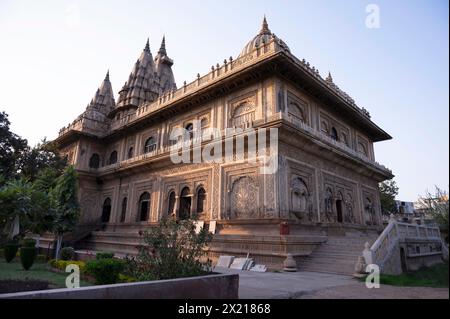 Tempio di Scindia, complesso Chhatris della dinastia Scindia, Gwalior, Madhya Pradesh, india Foto Stock