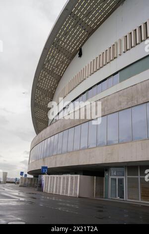 Vista generale dell'esterno dell'Estadio do Dragao a Porto, 19 aprile 2024 in Portogallo Foto Stock
