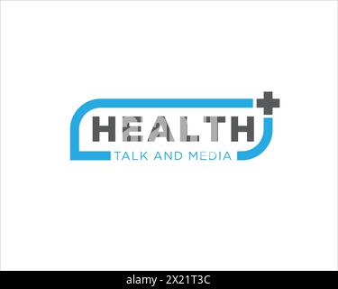 disegni di logo di consulenza sanitaria per il servizio medico Illustrazione Vettoriale