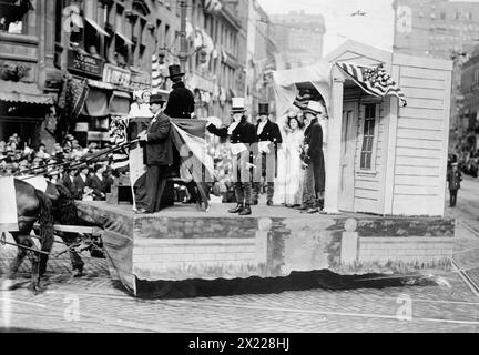 Rochester Centennial - 1st Ct Casa, tra c1910 e c1915. Foto Stock