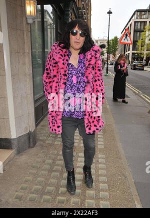 Festa di compleanno di bella Freud 63, Noel Fielding, alla festa di compleanno di bella Freud, 63, bella Freud, Chiltern Street, giovedì 18 aprile 2024 a Londra, Inghilterra, Regno Unito. CAP/CAN/ Londra Regno Unito Gran Bretagna Copyright: XCanxNguyen/CapitalxPicetex Foto Stock