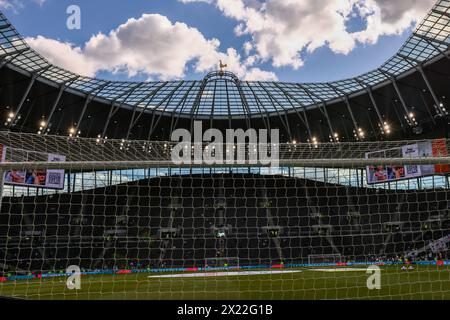 - Tottenham Hotspur V Luton Town, Premier League, Tottenham Hotspur Stadium, Londra, Regno Unito - 30 marzo 2024 solo uso editoriale - si applicano restrizioni DataCo Foto Stock