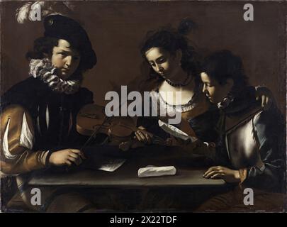 The Concert, 1630. Foto Stock