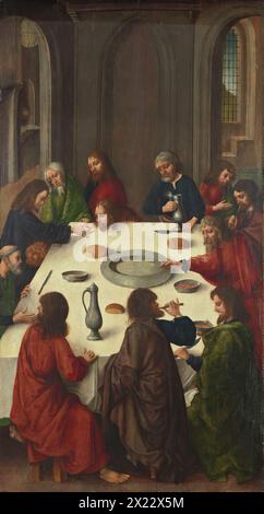 L'ultima cena, 1485. Foto Stock