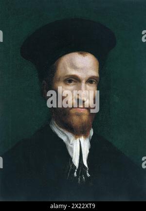 Ritratto di un uomo, 1520. Foto Stock