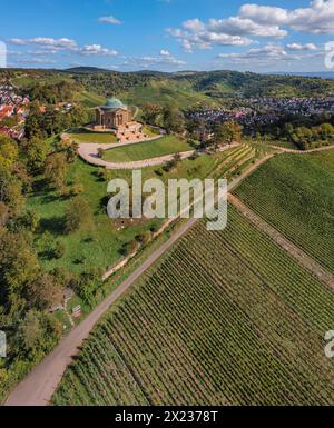 Cappella di sepoltura nei vigneti nei pressi di Stoccarda-Rotenberg, Baden-Wuerttemberg, Germania, Rotenberg, Baden-Wuerttemberg, Germania Foto Stock