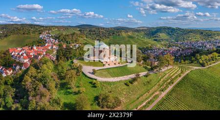 Cappella di sepoltura nei vigneti nei pressi di Stoccarda-Rotenberg, Baden-Wuerttemberg, Germania, Rotenberg, Baden-Wuerttemberg, Germania Foto Stock