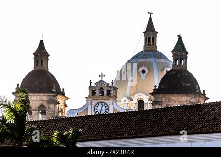 Cathedral, Cartagena, Colombia, America, Cartagena, Colombia, America Foto Stock