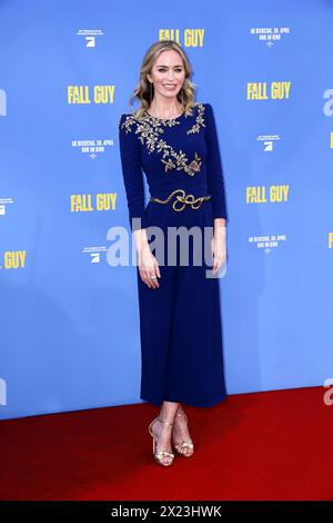 Emily Blunt bei der „The Fall Guy' Kino Premiere AM 19.04.2024 a Berlino Foto Stock