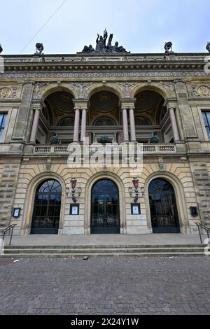 Copenaghen, Danimarca - 15 luglio 2023: Teatro reale danese di Copenaghen, Danimarca Foto Stock